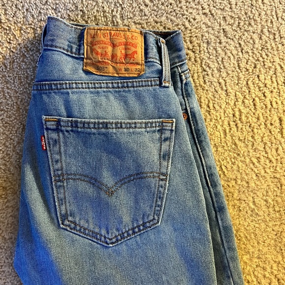 Levi’s light washed 505 jeans W30 L32 - Picture 3 of 5